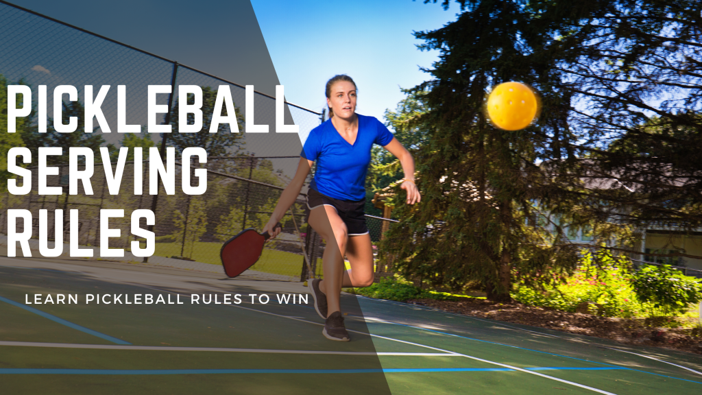 pickleball serving rule doubles