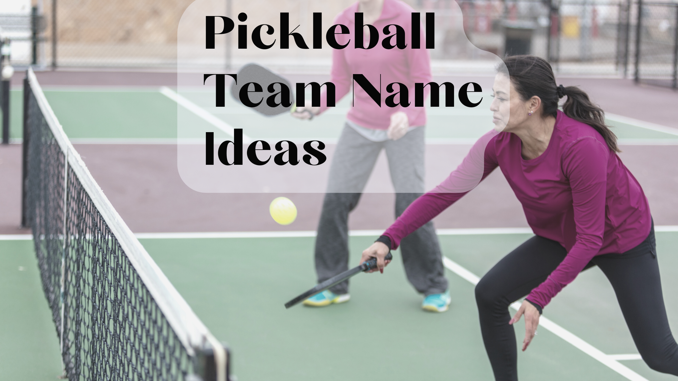 200+ Catchy Pickleball Team Names Ideas: The Ultimate List of Suggestions