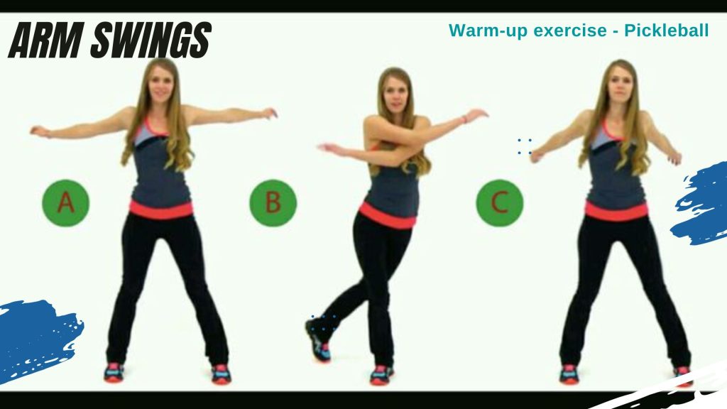 Pickleball warm-up exercises