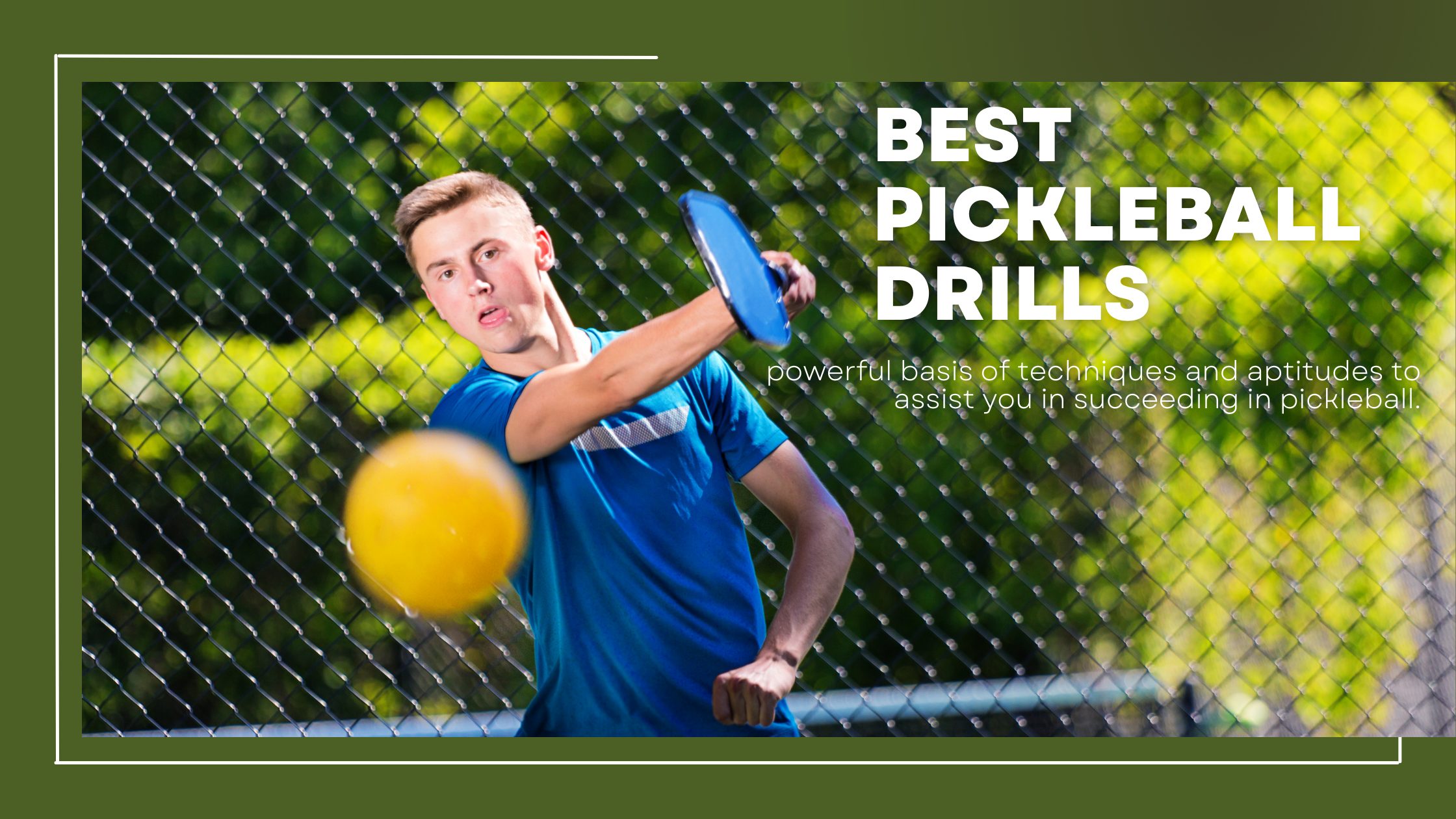 The 11 Best Pickleball Drills For Beginners And Advanced Players